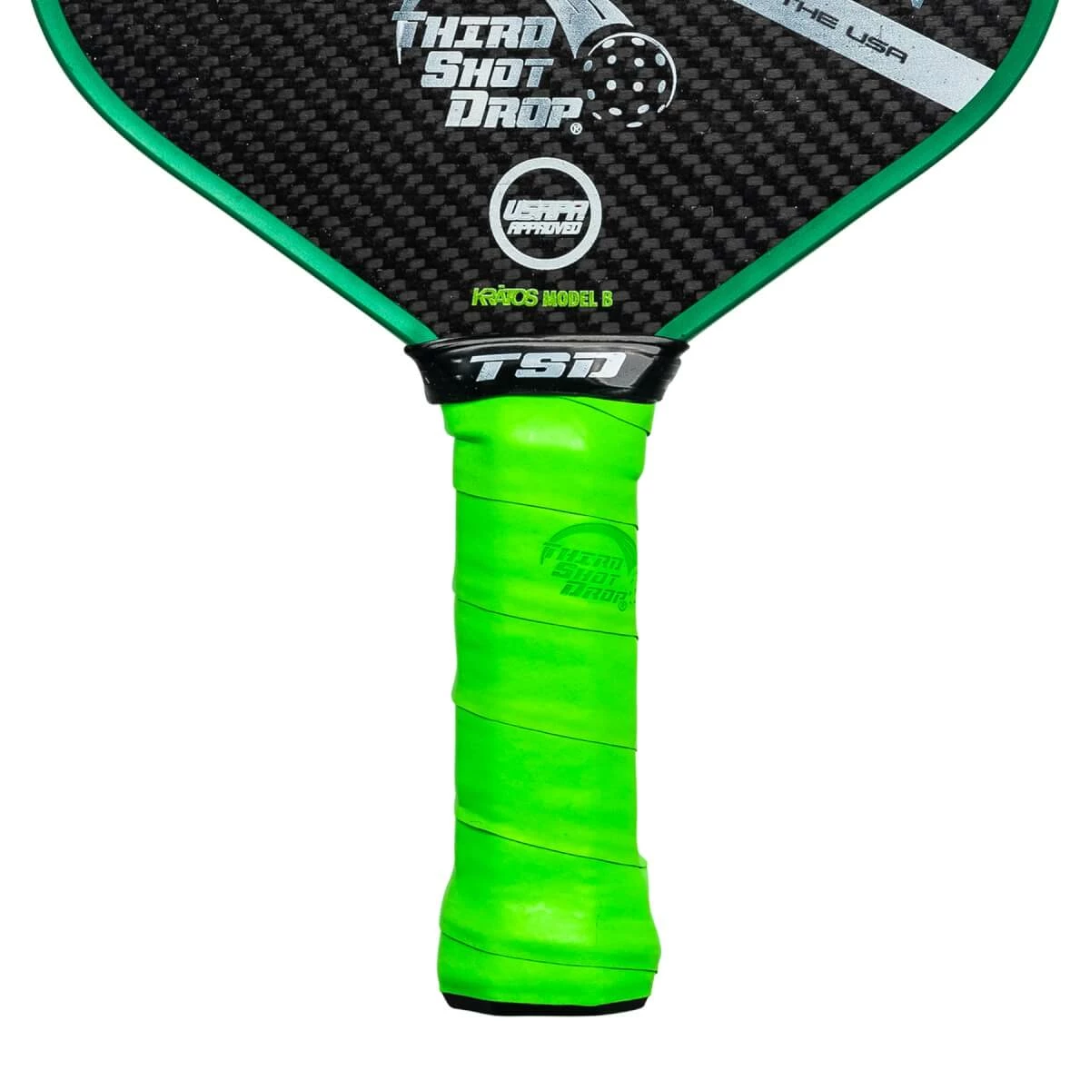 Third Shot Drop KRATOS B Special Edition Middleweight Carbon Fiber Pickleball Paddle 5 Third Shot Drop KRATOS B Special Edition Middleweight Carbon Fiber Pickleball Paddle - Image 5