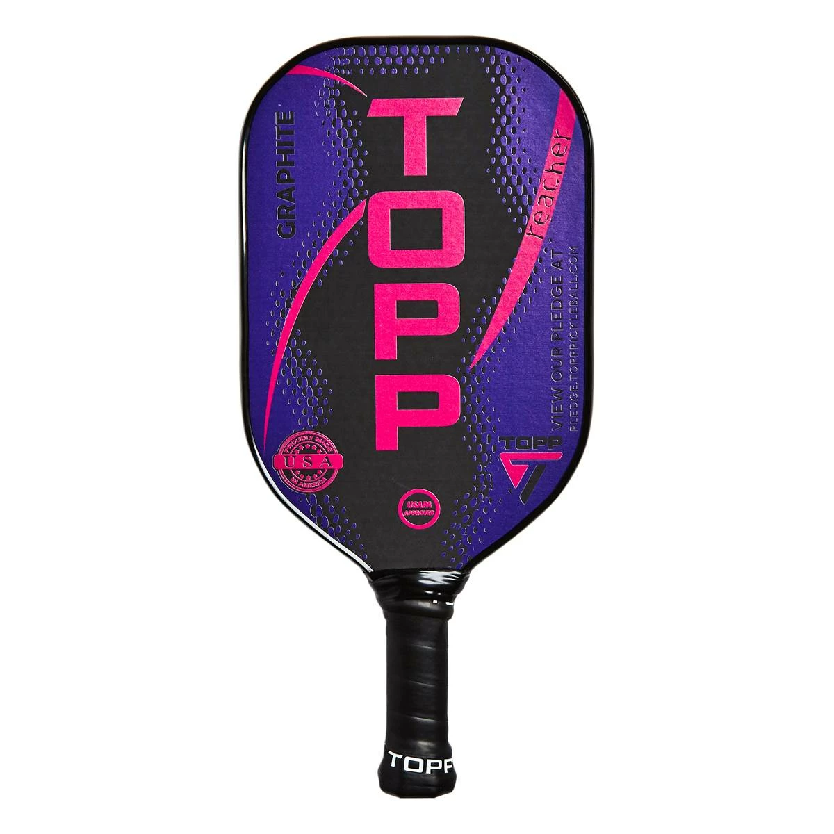 TOPP Reacher Middleweight Graphite Pickleball Paddle 3 TOPP Reacher Middleweight Graphite Pickleball Paddle - Image 3