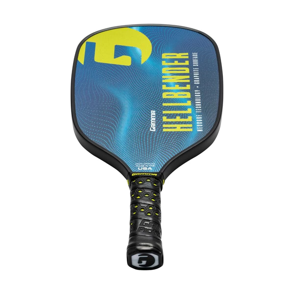 GAMMA Hellbender Middleweight Graphite Pickleball Paddle 4 GAMMA Hellbender Middleweight Graphite Pickleball Paddle - Image 4