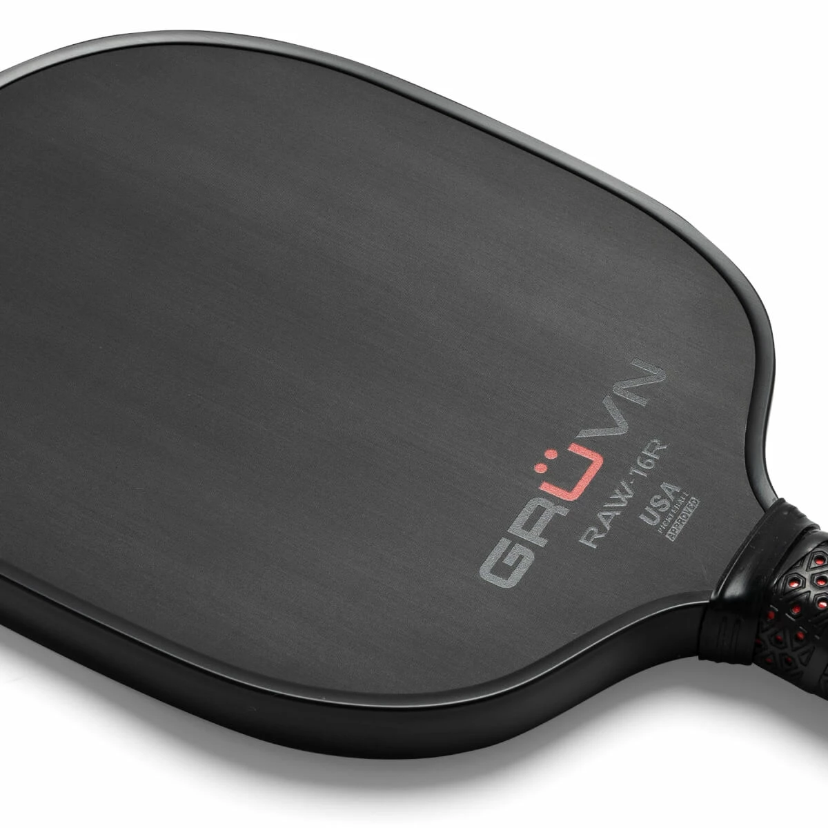 GRUVN RAW-16R Middleweight Carbon Fiber Pickleball Paddle 2 GRUVN RAW-16R Middleweight Carbon Fiber Pickleball Paddle - Image 2