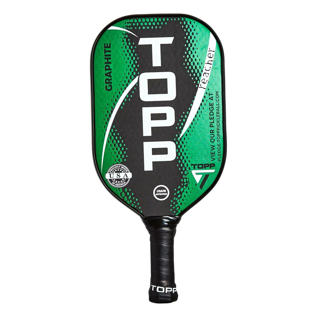 TOPP Reacher Middleweight Graphite Pickleball Paddle 18 TOPP Reacher Middleweight Graphite Pickleball Paddle - Image 18