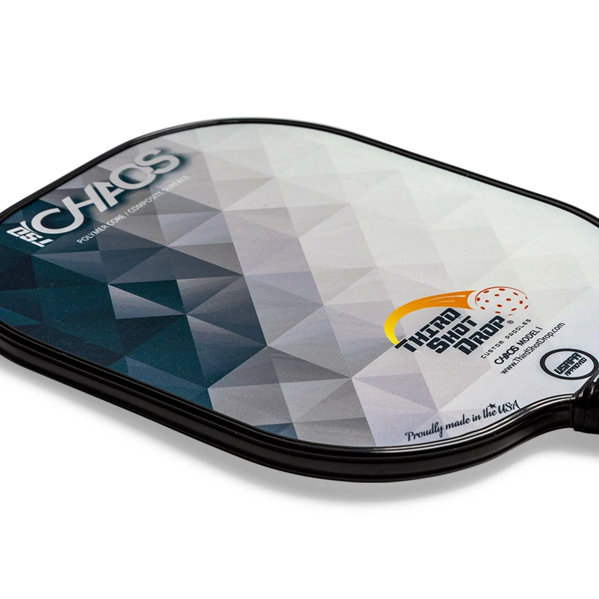 Third Shot Drop Chaos I Middleweight Composite Pickleball Paddle 2 Third Shot Drop Chaos I Middleweight Composite Pickleball Paddle - Image 2