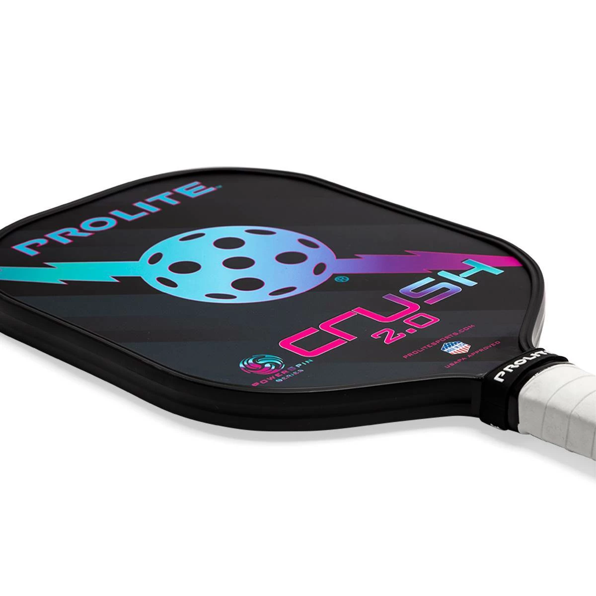 PROLITE Crush PowerSpin 2.0 BLEMISHED Middleweight Composite Pickleball Paddle 12 PROLITE Crush PowerSpin 2.0 BLEMISHED Middleweight Composite Pickleball Paddle - Image 12