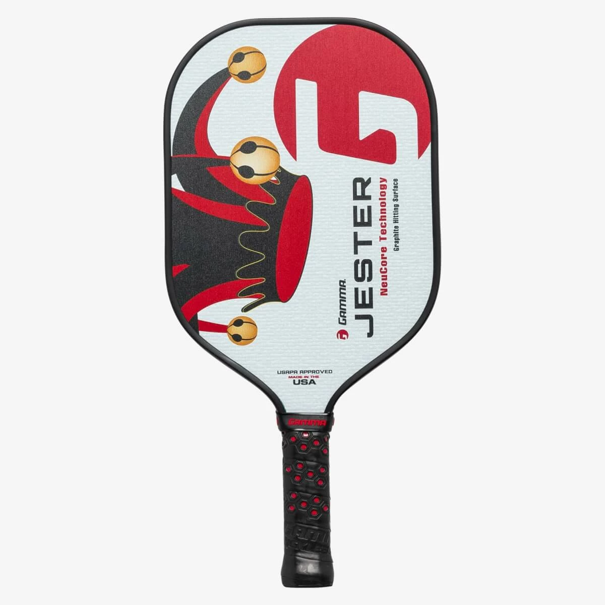 GAMMA Jester Middleweight Graphite Pickleball Paddle 3 GAMMA Jester Middleweight Graphite Pickleball Paddle - Image 3