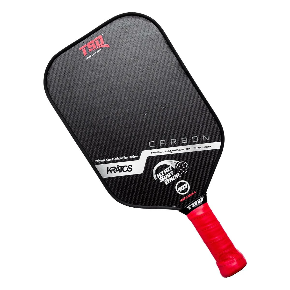 Third Shot Drop KRATOS H Special Edition Middleweight Carbon Fiber Pickleball Paddle 1 Third Shot Drop KRATOS H Special Edition Middleweight Carbon Fiber Pickleball Paddle