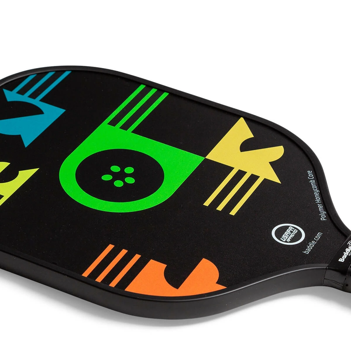 Baddle Advance Middleweight Graphite Pickleball Paddle 2 Baddle Advance Middleweight Graphite Pickleball Paddle - Image 2