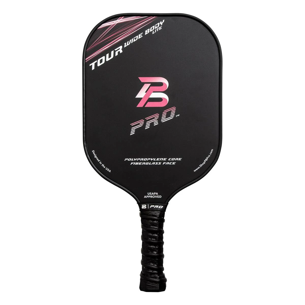 PB Pro Tour Widebody Lightweight Composite Pickleball Paddle 3 PB Pro Tour Widebody Lightweight Composite Pickleball Paddle - Image 3