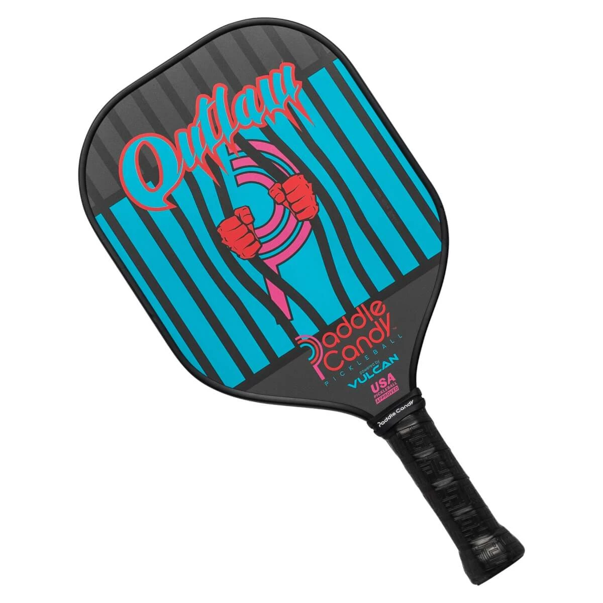 Vulcan Paddle Candy Outlaw Middleweight Carbon Fiber Pickleball Paddle 1 Vulcan Paddle Candy Outlaw Middleweight Carbon Fiber Pickleball Paddle