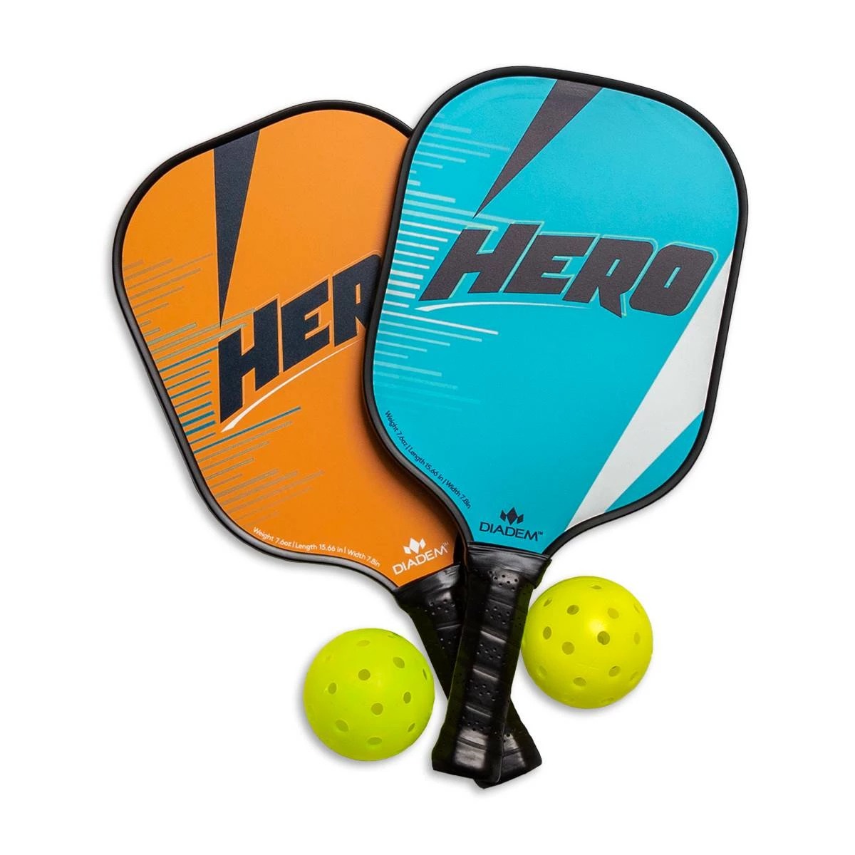 Diadem Hero Pickleball Paddle Starter Set 1 Diadem Hero Pickleball Paddle Starter Set