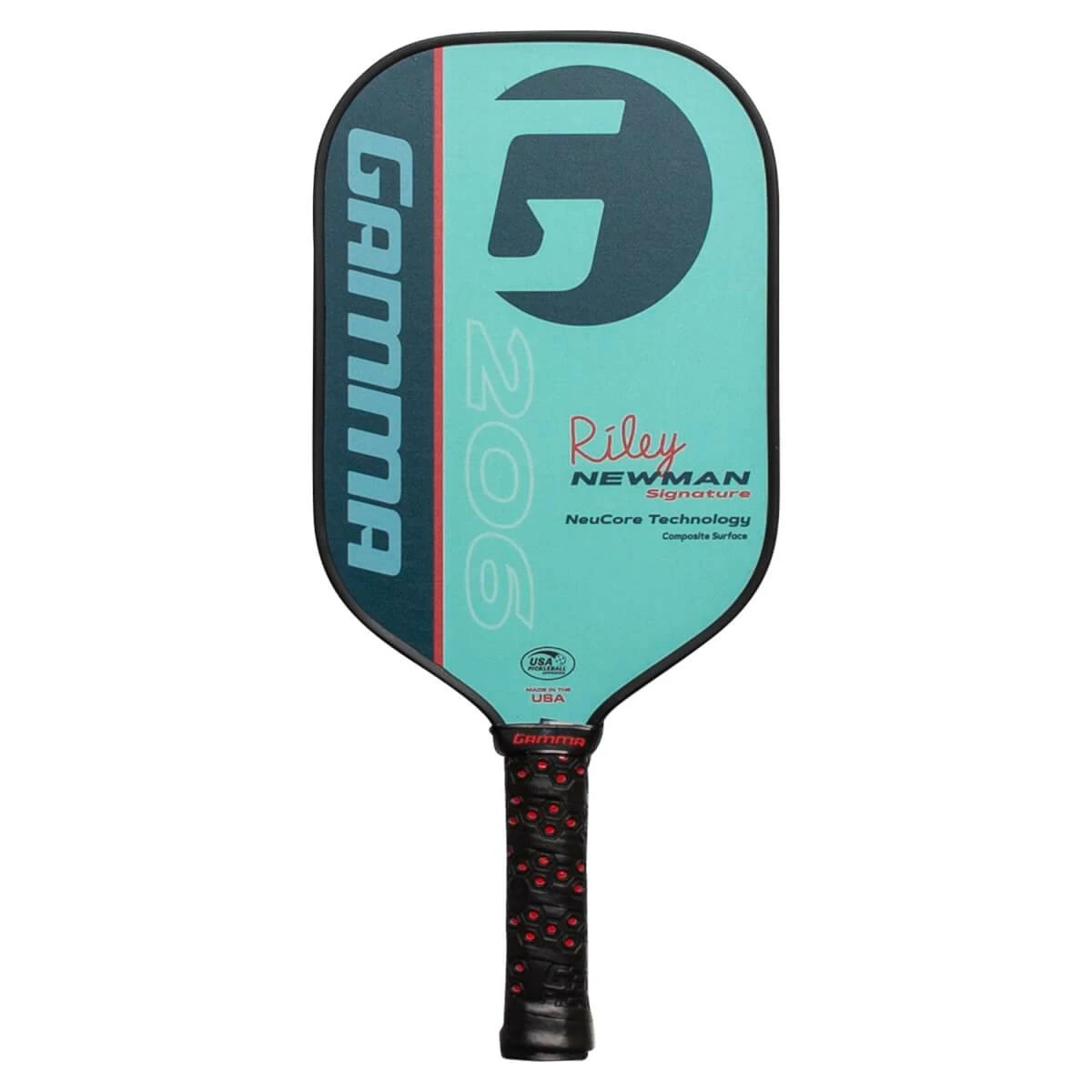 GAMMA Riley Newman 206 Middleweight Composite Pickleball Paddle 3 GAMMA Riley Newman 206 Middleweight Composite Pickleball Paddle - Image 3