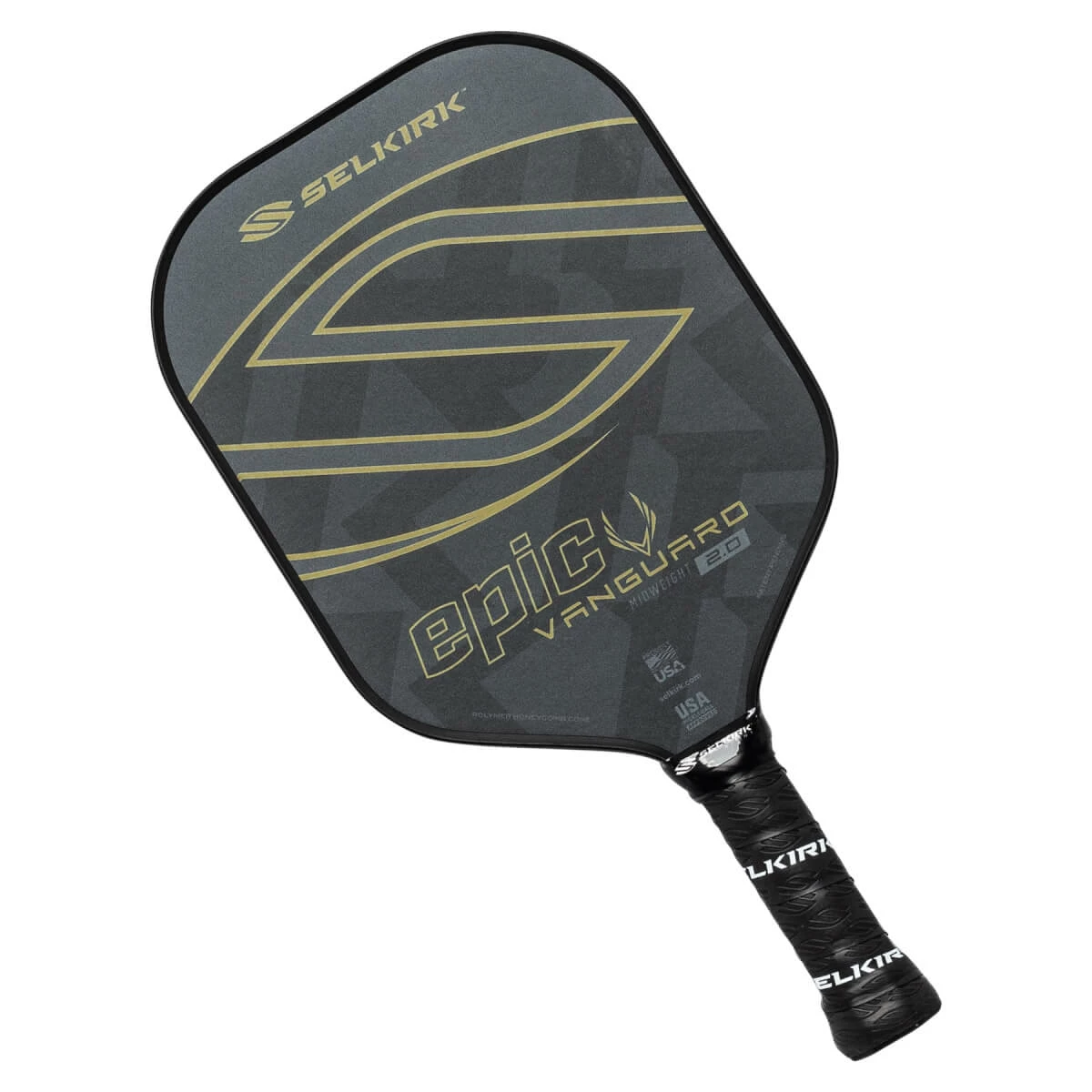 Selkirk VANGUARD 2.0 Epic Middleweight Carbon Fiber Pickleball Paddle 1 Selkirk VANGUARD 2.0 Epic Middleweight Carbon Fiber Pickleball Paddle