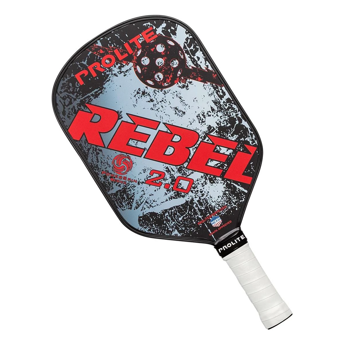 PROLITE Rebel PowerSpin 2.0 Middleweight Composite Pickleball Paddle 6 PROLITE Rebel PowerSpin 2.0 Middleweight Composite Pickleball Paddle - Image 6