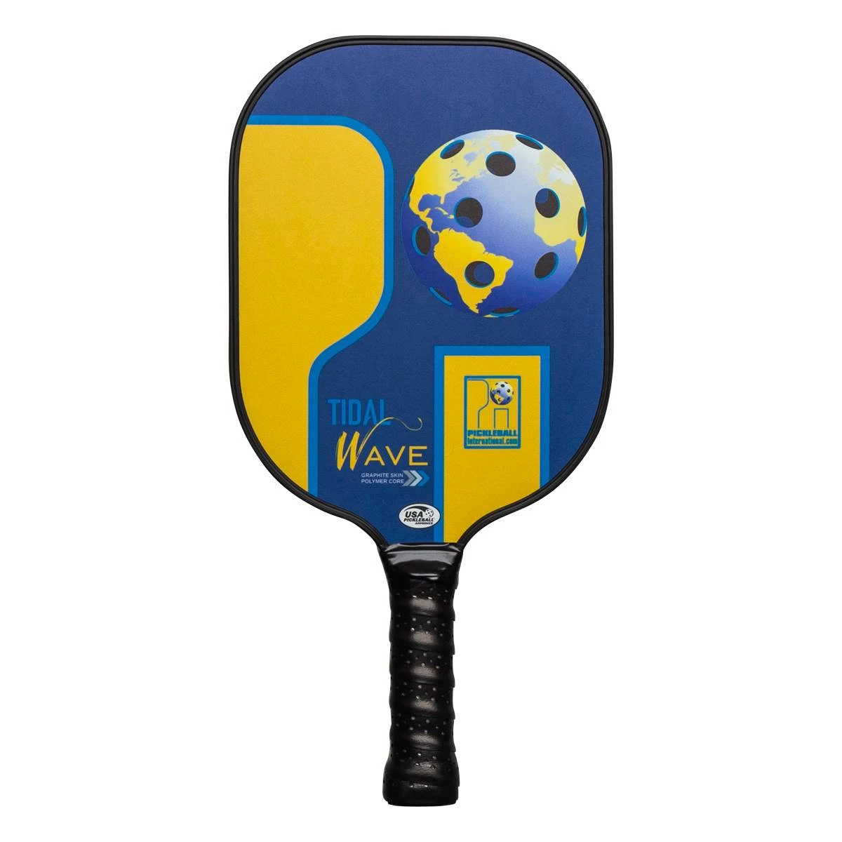 Pickleball International Tidal Wave Middleweight Graphite Pickleball Paddle 4 Pickleball International Tidal Wave Middleweight Graphite Pickleball Paddle - Image 4