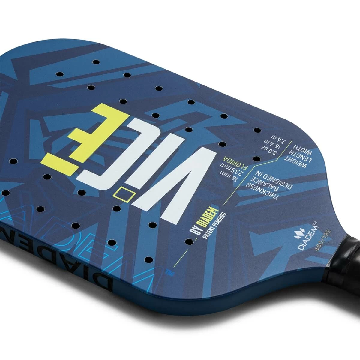 Diadem Vice Middleweight Carbon Fiber Pickleball Paddle 2 Diadem Vice Middleweight Carbon Fiber Pickleball Paddle - Image 2