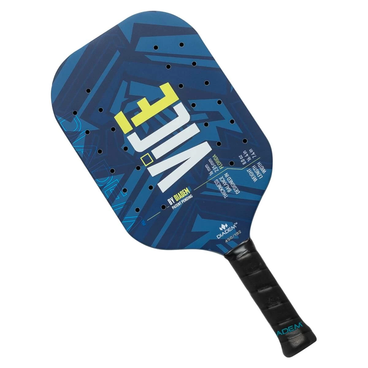 Diadem Vice Middleweight Carbon Fiber Pickleball Paddle 1 Diadem Vice Middleweight Carbon Fiber Pickleball Paddle