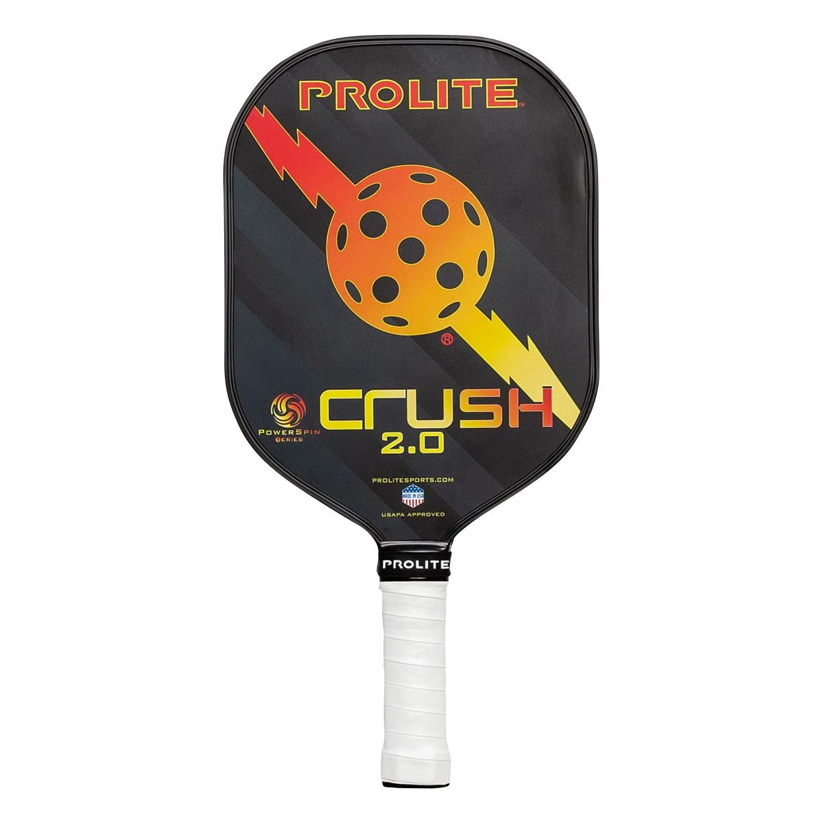 PROLITE Crush PowerSpin 2.0 Middleweight Composite Pickleball Paddle 13 PROLITE Crush PowerSpin 2.0 Middleweight Composite Pickleball Paddle - Image 13