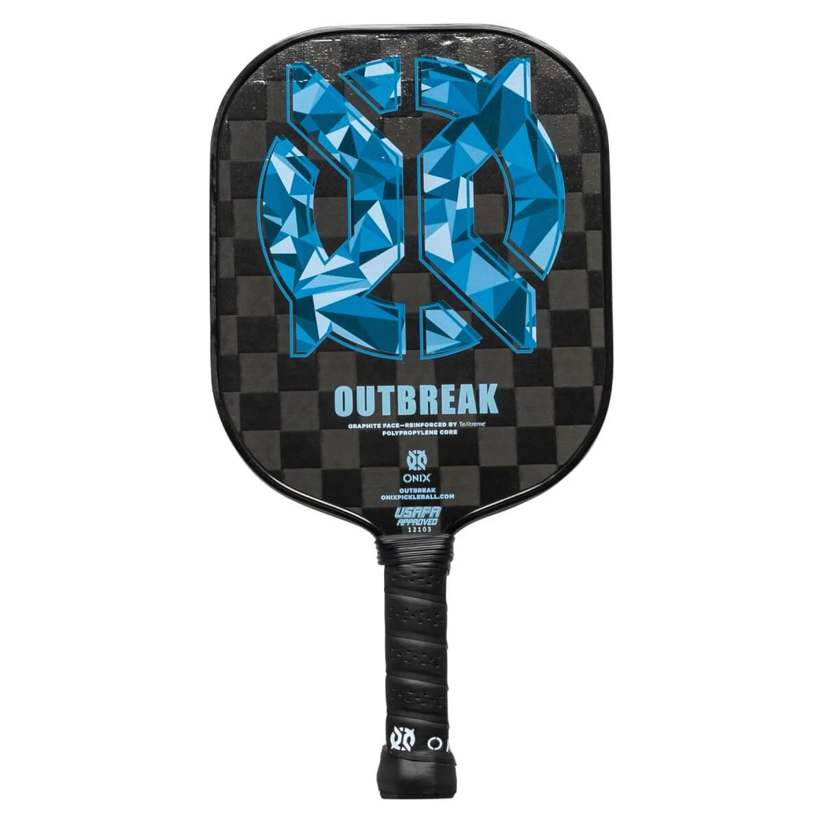 Onix Outbreak Middleweight Graphite Pickleball Paddle 3 Onix Outbreak Middleweight Graphite Pickleball Paddle - Image 3