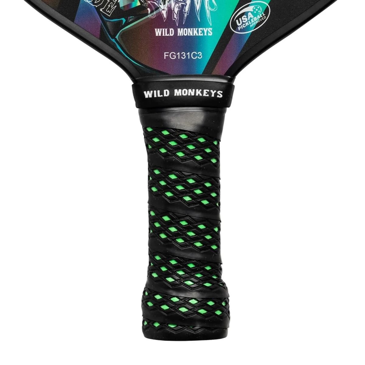 Wild Monkeys Nightshade Middleweight Composite Pickleball Paddle 5 Wild Monkeys Nightshade Middleweight Composite Pickleball Paddle - Image 5