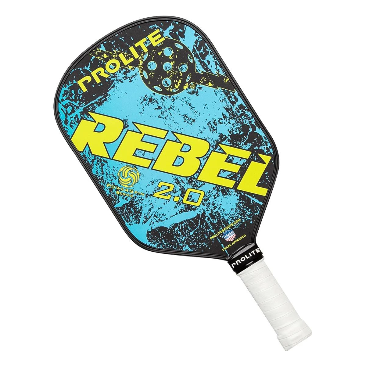 PROLITE Rebel PowerSpin 2.0 Middleweight Composite Pickleball Paddle 11 PROLITE Rebel PowerSpin 2.0 Middleweight Composite Pickleball Paddle - Image 11