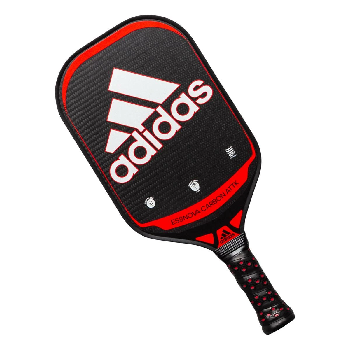 Adidas ESSNOVA CARBON ATTK Middleweight Carbon Fiber Pickleball Paddle 1 Adidas ESSNOVA CARBON ATTK Middleweight Carbon Fiber Pickleball Paddle
