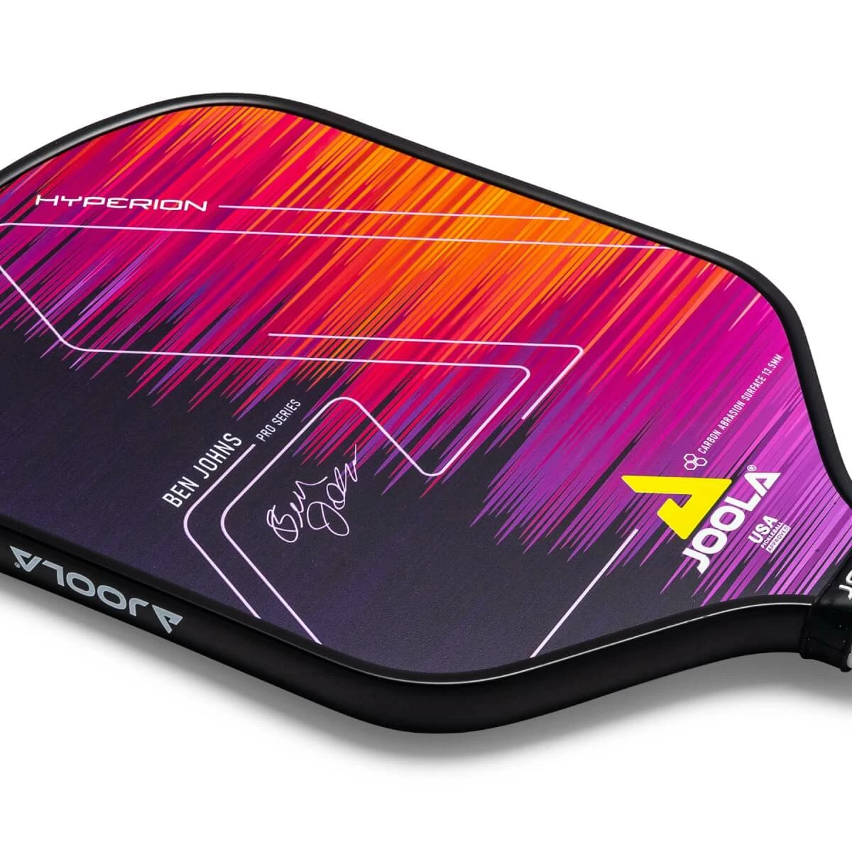 JOOLA Ben Johns Hyperion CAS 13.5mm Middleweight Carbon Fiber Pickleball Paddle 2 JOOLA Ben Johns Hyperion CAS 13.5mm Middleweight Carbon Fiber Pickleball Paddle - Image 2