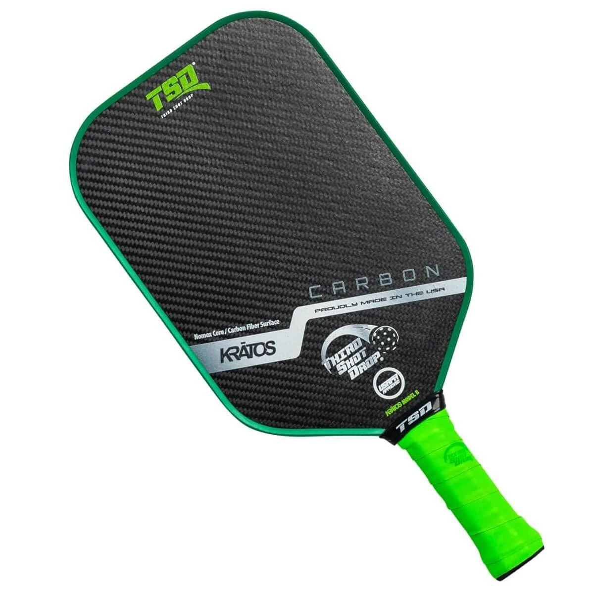 Third Shot Drop KRATOS B Special Edition Middleweight Carbon Fiber Pickleball Paddle 1 Third Shot Drop KRATOS B Special Edition Middleweight Carbon Fiber Pickleball Paddle
