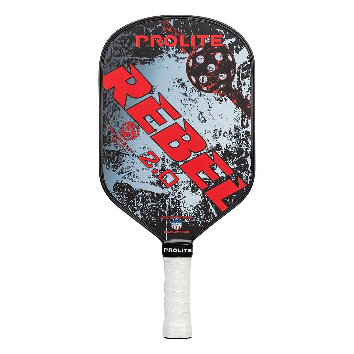 PROLITE Rebel PowerSpin 2.0 Middleweight Composite Pickleball Paddle 8 PROLITE Rebel PowerSpin 2.0 Middleweight Composite Pickleball Paddle - Image 8
