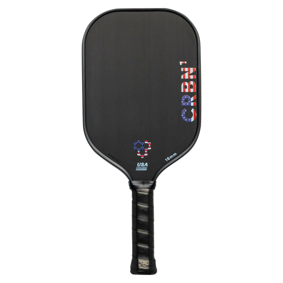 CRBN¹ 16MM Limited Edition Patriot Middleweight Carbon Fiber Pickleball Paddle 3 CRBN¹ 16MM Limited Edition Patriot Middleweight Carbon Fiber Pickleball Paddle - Image 3