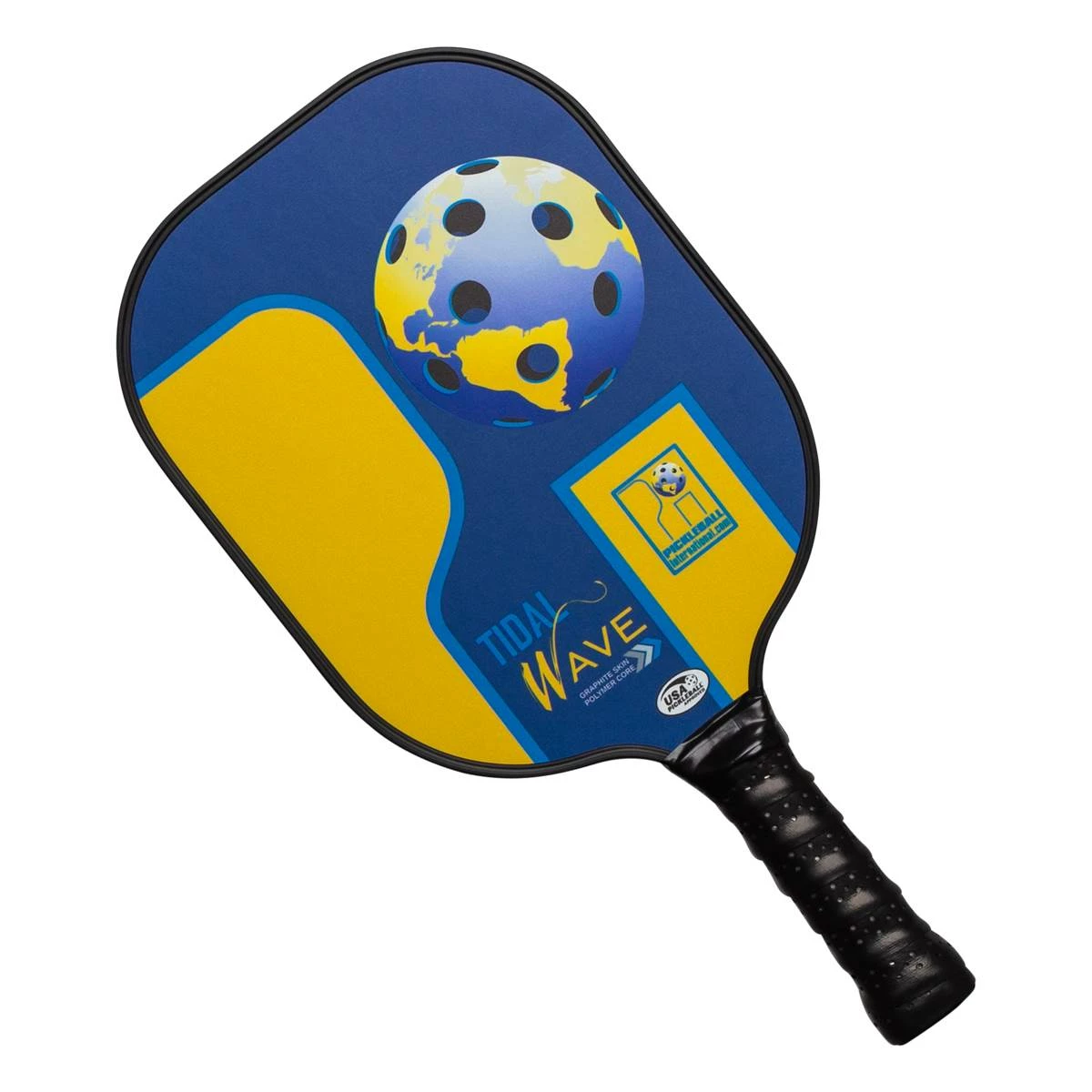 Pickleball International Tidal Wave Middleweight Graphite Pickleball Paddle 2 Pickleball International Tidal Wave Middleweight Graphite Pickleball Paddle - Image 2