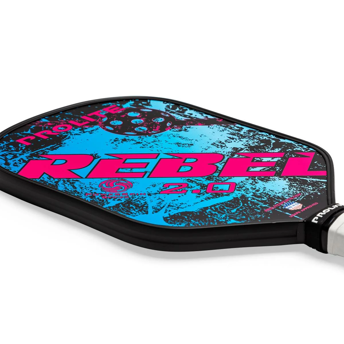 PROLITE Rebel PowerSpin 2.0 Middleweight Composite Pickleball Paddle 2 PROLITE Rebel PowerSpin 2.0 Middleweight Composite Pickleball Paddle - Image 2