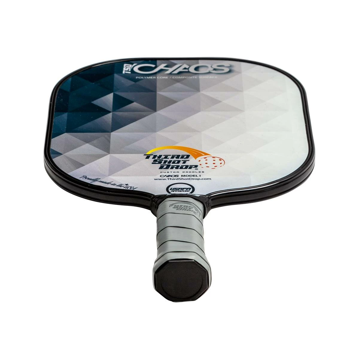 Third Shot Drop Chaos I Middleweight Composite Pickleball Paddle 4 Third Shot Drop Chaos I Middleweight Composite Pickleball Paddle - Image 4