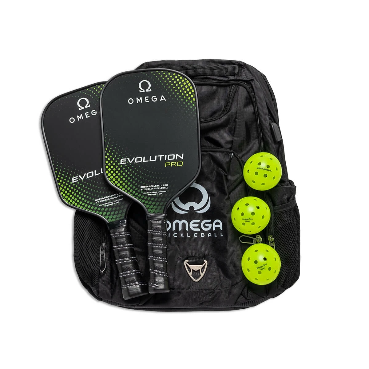 Engage OMEGA Evolution Pro Pickleball Paddle Set 1 Engage OMEGA Evolution Pro Pickleball Paddle Set