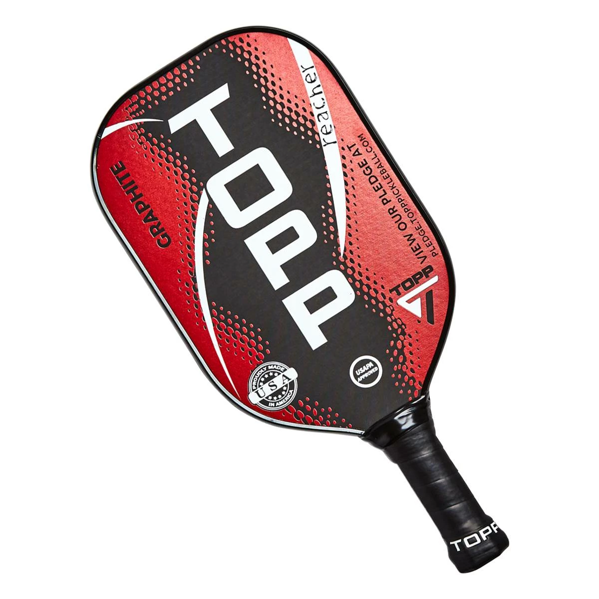 TOPP Reacher Middleweight Graphite Pickleball Paddle 6 TOPP Reacher Middleweight Graphite Pickleball Paddle - Image 6