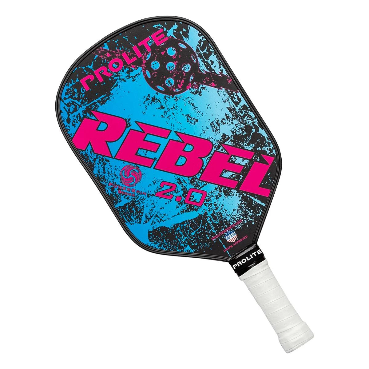 PROLITE Rebel PowerSpin 2.0 Middleweight Composite Pickleball Paddle 1 PROLITE Rebel PowerSpin 2.0 Middleweight Composite Pickleball Paddle