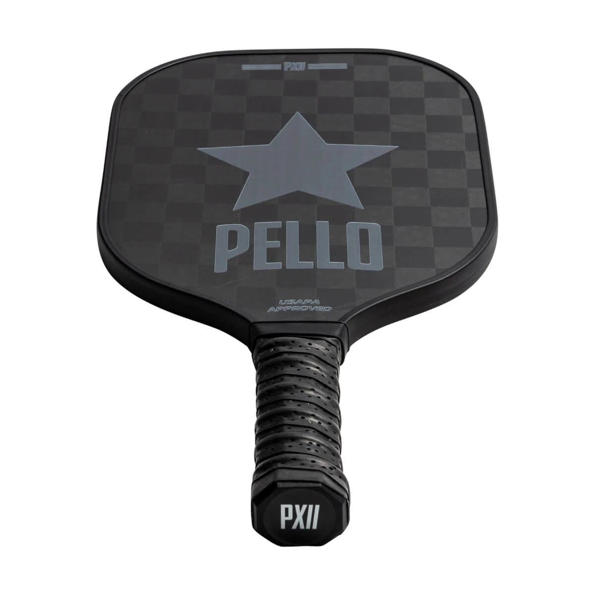 PELLO PXII 18K Middleweight Carbon Fiber Pickleball Paddle 4 PELLO PXII 18K Middleweight Carbon Fiber Pickleball Paddle - Image 4
