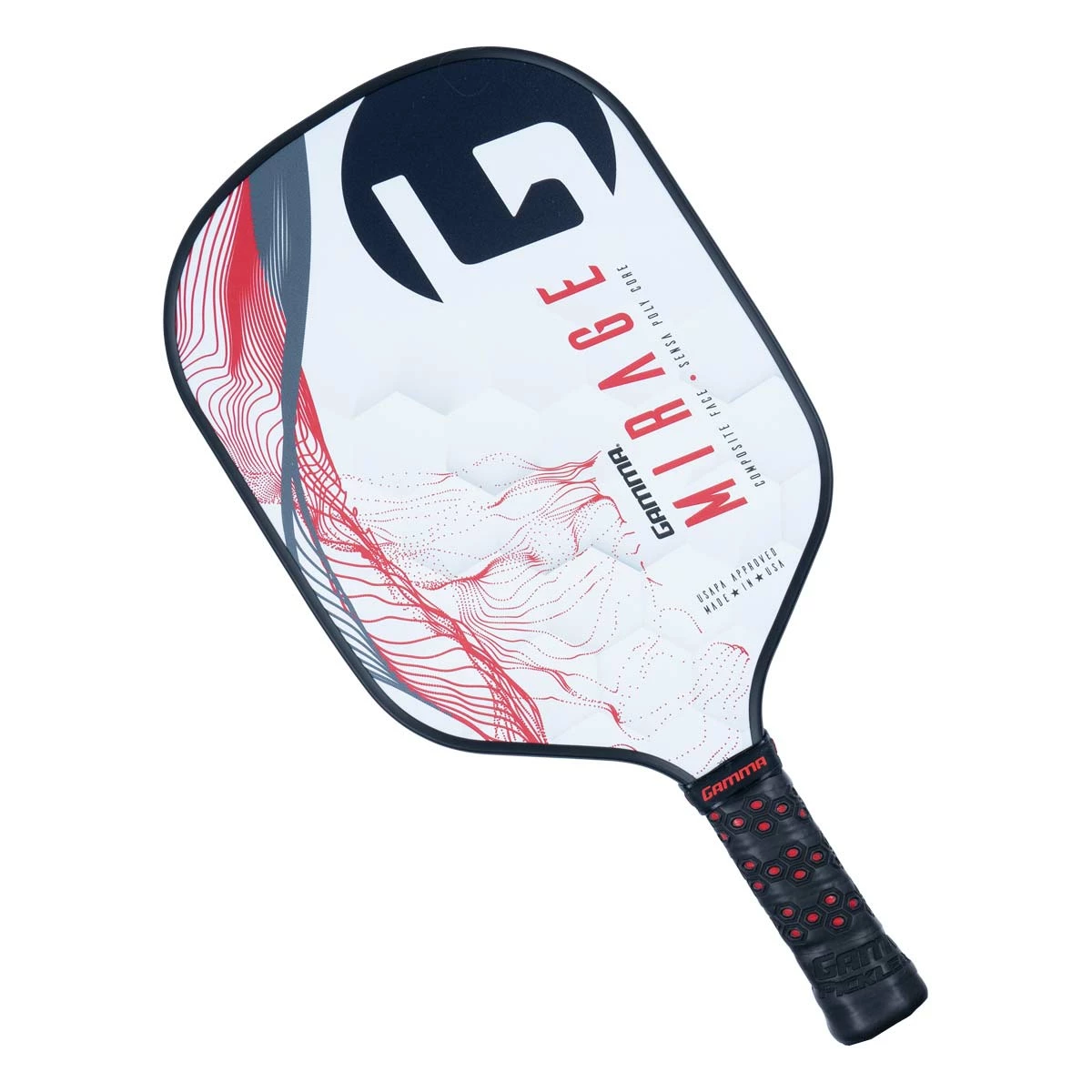 GAMMA Mirage Middleweight Graphite Pickleball Paddle 7 GAMMA Mirage Middleweight Graphite Pickleball Paddle - Image 7
