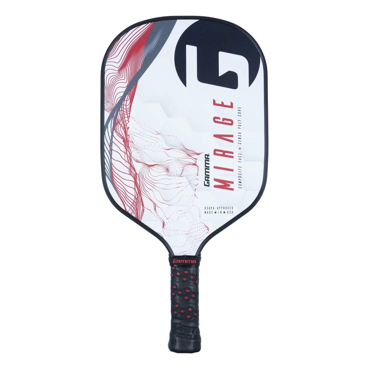 GAMMA Mirage Middleweight Graphite Pickleball Paddle 9 GAMMA Mirage Middleweight Graphite Pickleball Paddle - Image 9