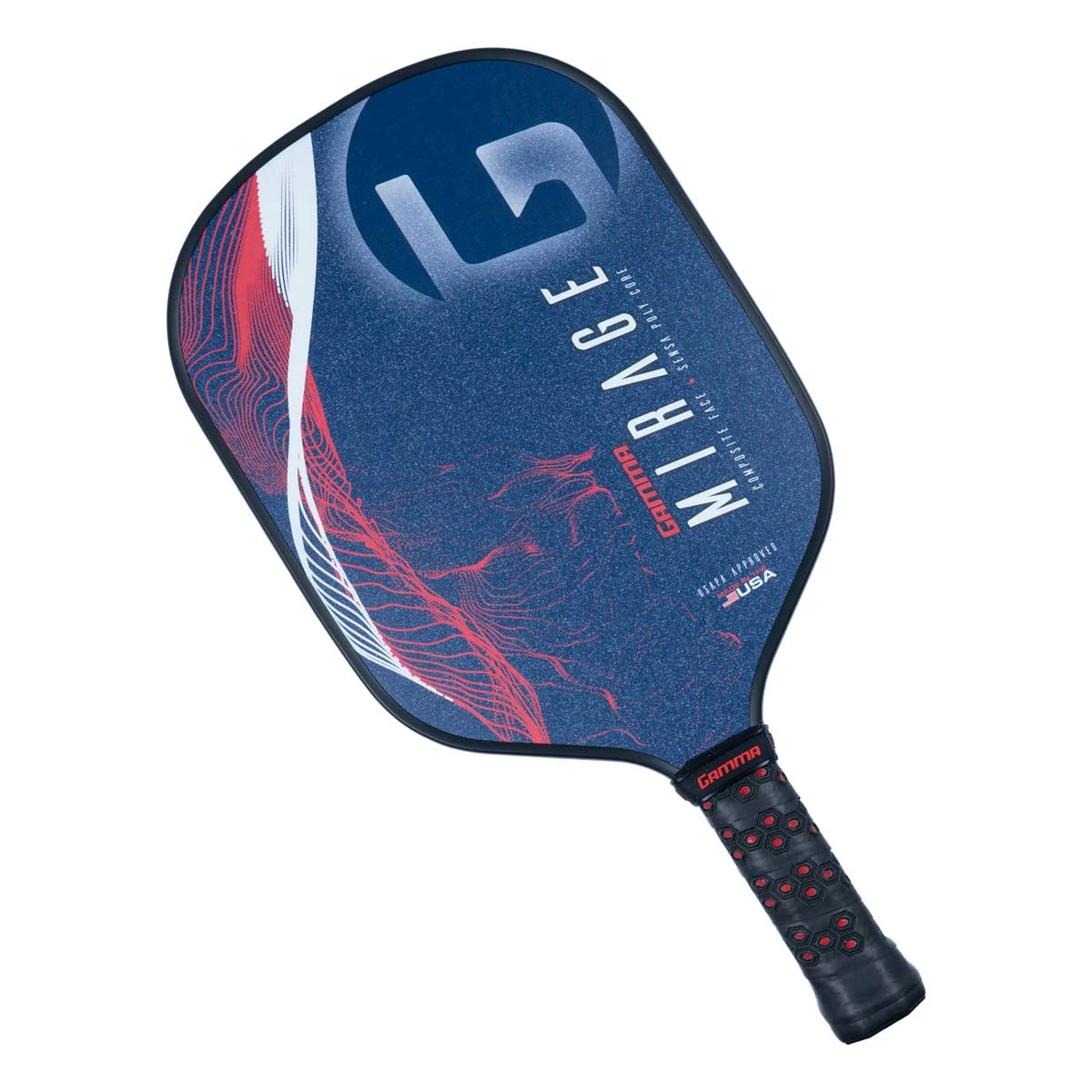 GAMMA Mirage Middleweight Graphite Pickleball Paddle 1 GAMMA Mirage Middleweight Graphite Pickleball Paddle