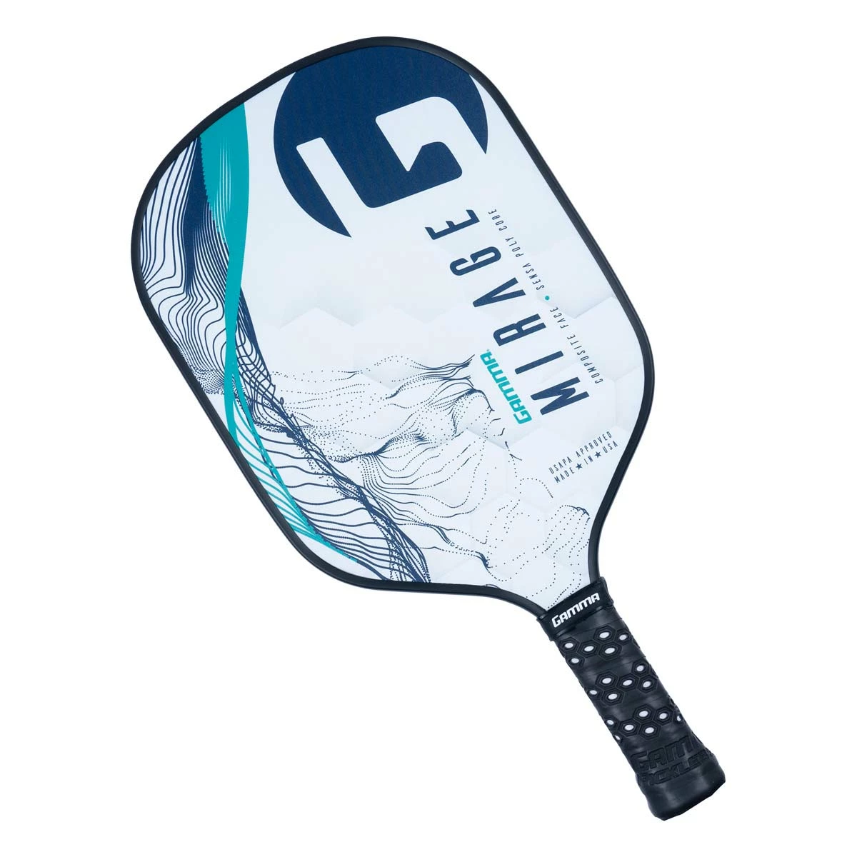 GAMMA Mirage Middleweight Graphite Pickleball Paddle 13 GAMMA Mirage Middleweight Graphite Pickleball Paddle - Image 13