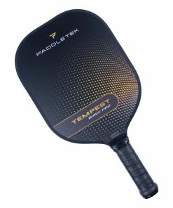 Paddletek Tempest Wave Pro Middleweight Carbon Fiber Pickleball Paddle -Middleweight Pickleba Shop paddletek tempest wave pro middleweight graphite pickleball paddle 34060 32 l