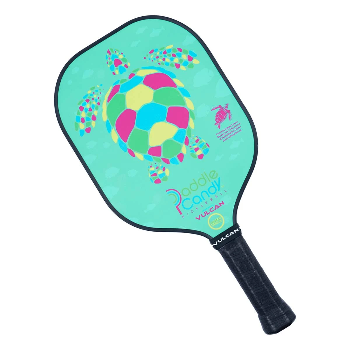 Vulcan Paddle Candy Sea Turtle Middleweight Composite Pickleball Paddle 1 Vulcan Paddle Candy Sea Turtle Middleweight Composite Pickleball Paddle
