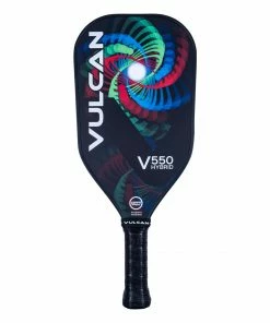 Vulcan V550 Middleweight Hybrid Pickleball Paddle -Middleweight Pickleba Shop vulcan v550 middleweight carbon fiber pickleball paddle 34071 3 l